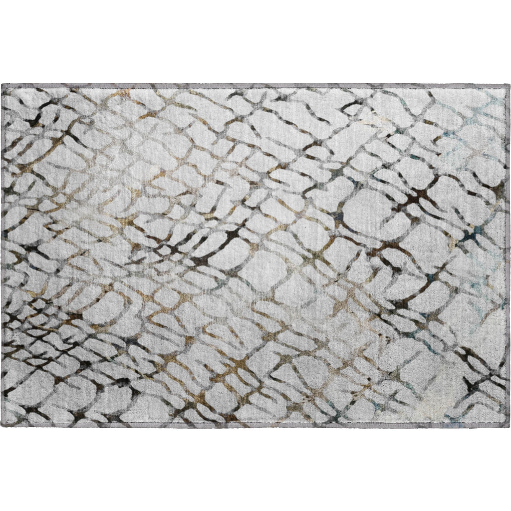 addison mayfield amf609 silver rug