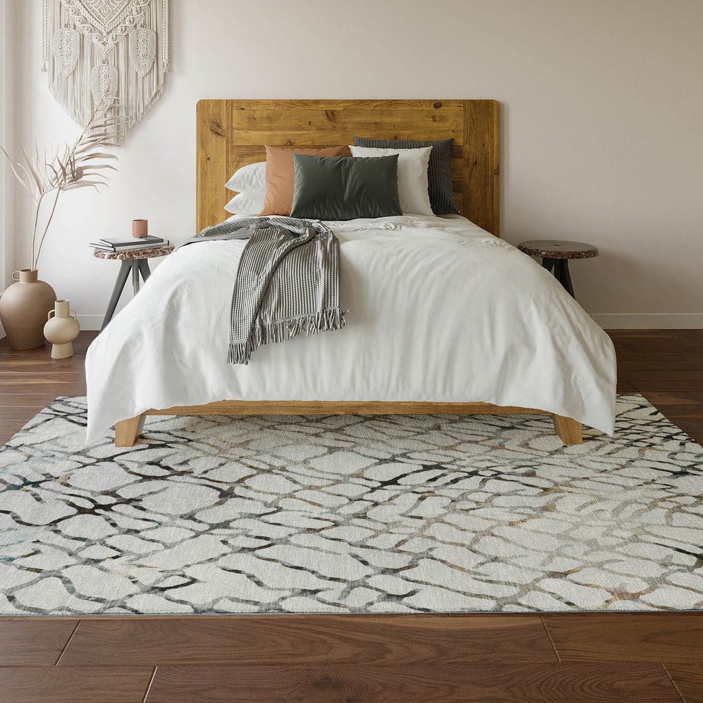 addison mayfield amf609 silver rug