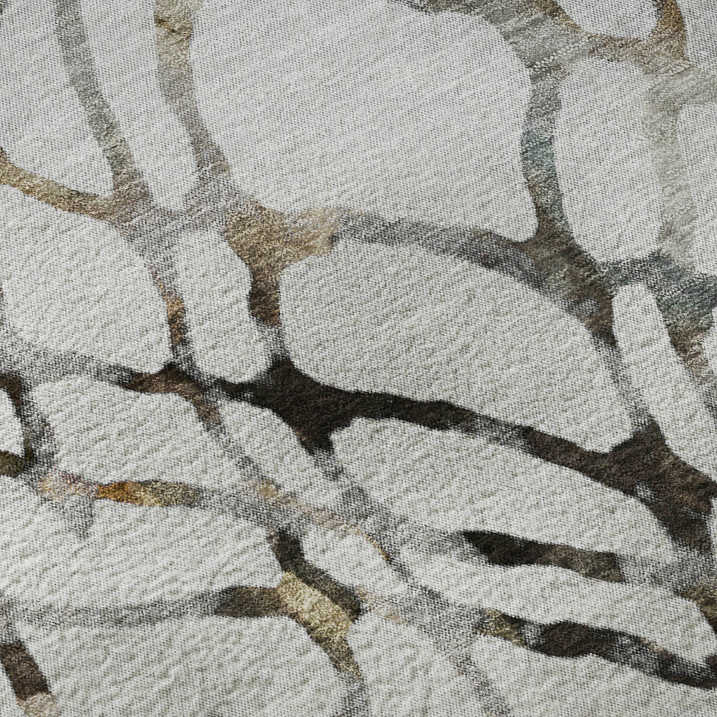 addison mayfield amf609 silver rug