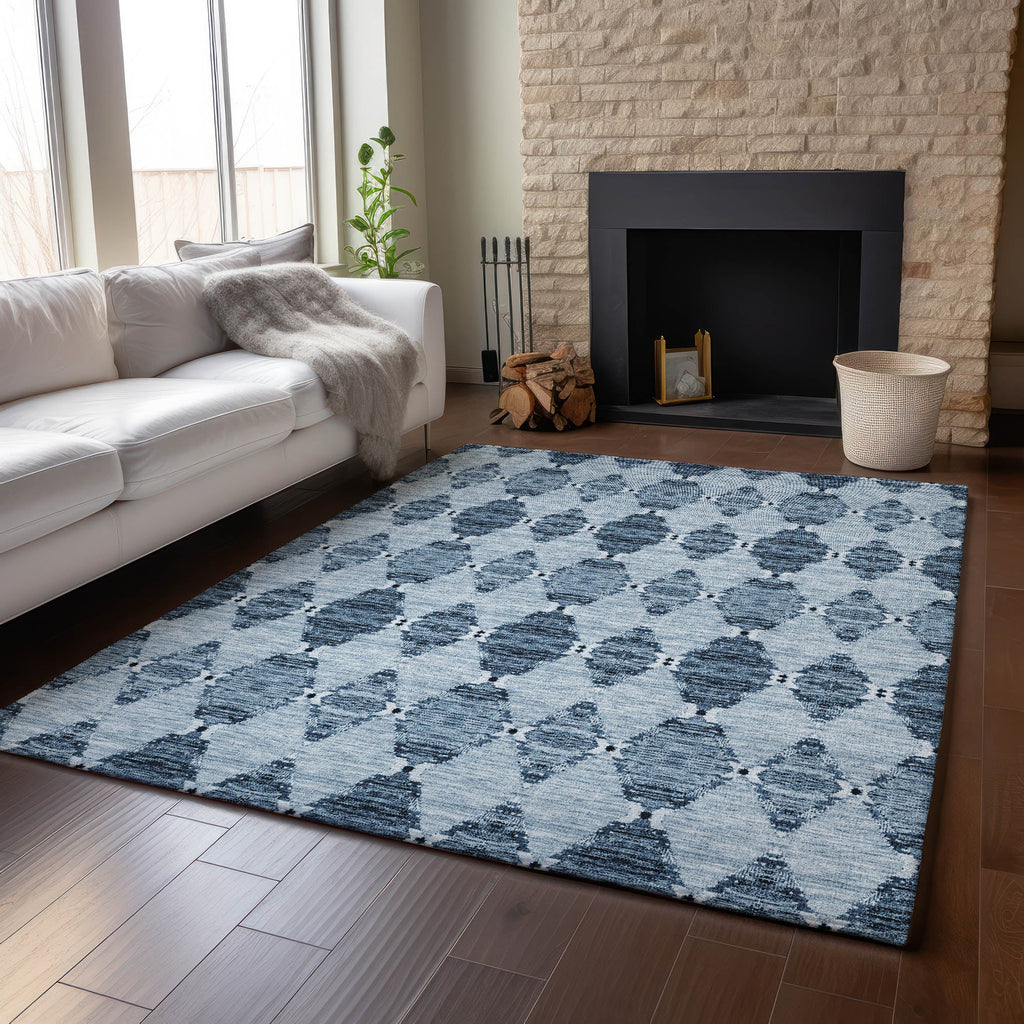 addison mayfield amf610 blue rug