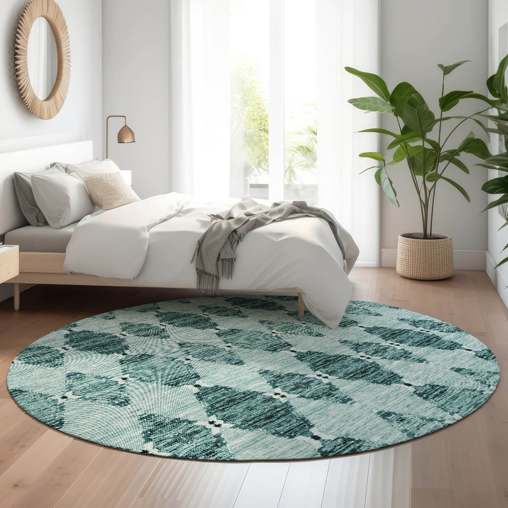 addison mayfield amf610 teal rug