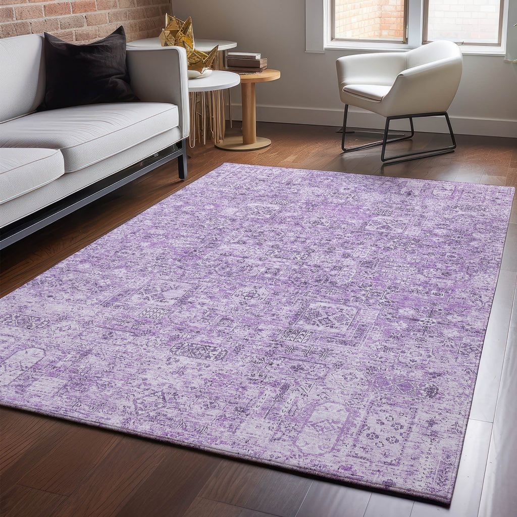 addison mayfield amf611 lilac rug