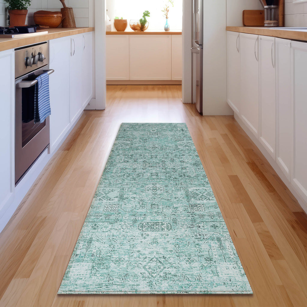 addison mayfield amf611 teal rug