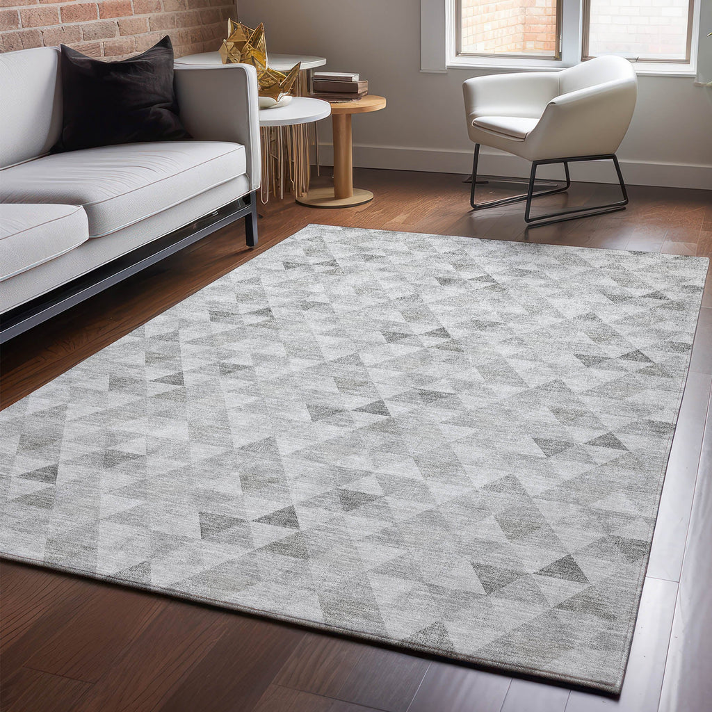 addison mayfield amf612 silver rug