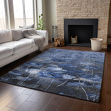 addison mayfield amf613 blue rug
