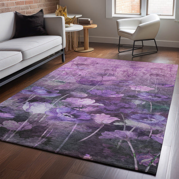 addison mayfield amf613 purple rug