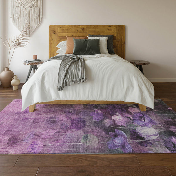 addison mayfield amf613 purple rug