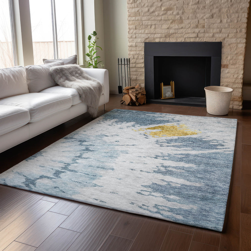 addison mayfield amf614 blue rug