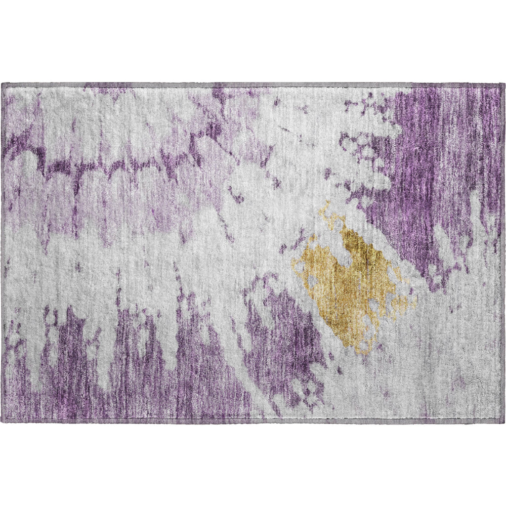 addison mayfield amf614 purple rug