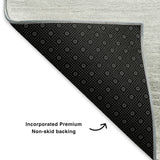 addison mayfield amf614 silver rug