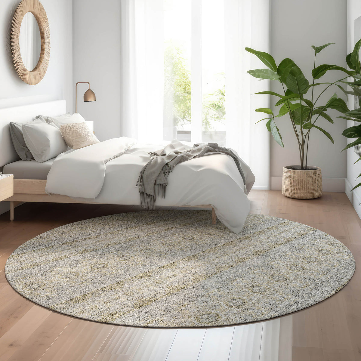 addison mayfield amf615 silver rug
