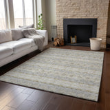 addison mayfield amf615 silver rug