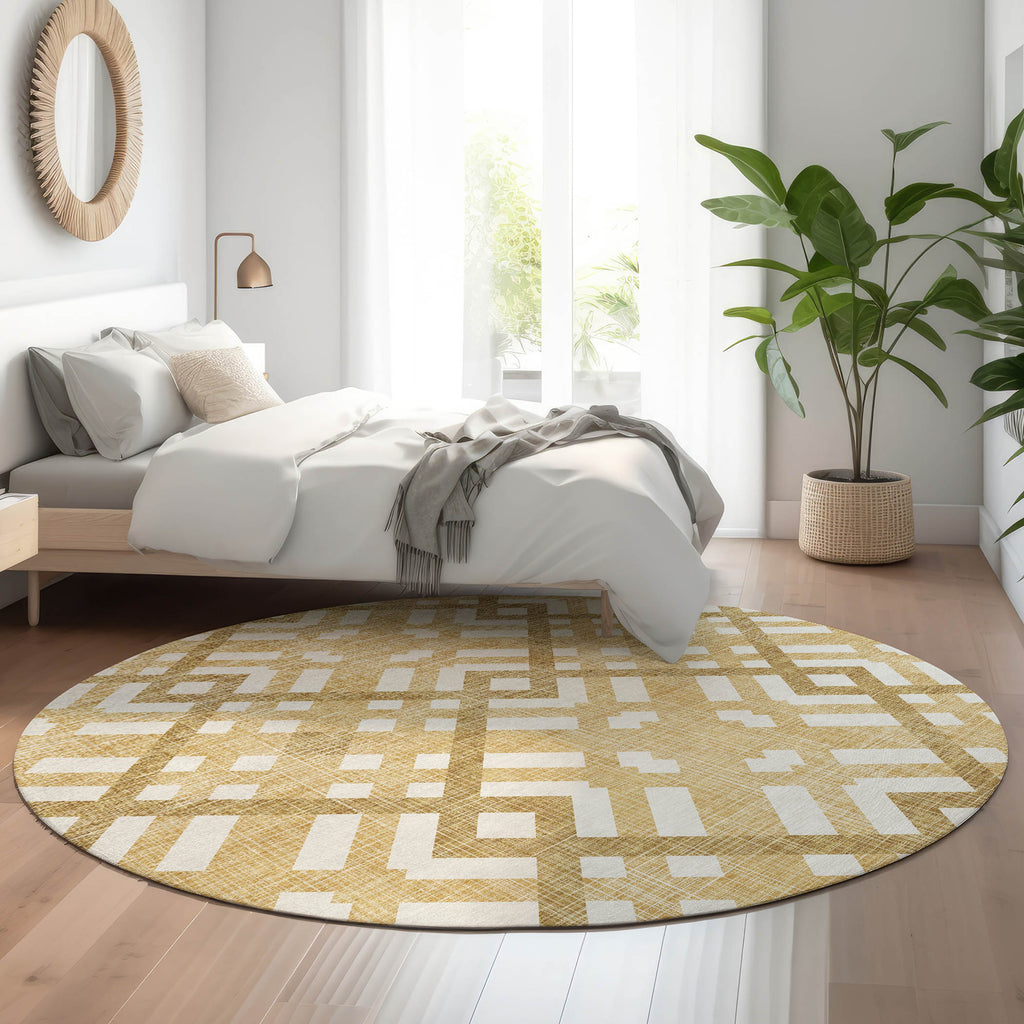addison mayfield amf616 gold rug