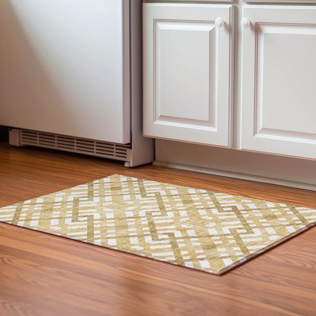 addison mayfield amf616 gold rug