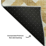 addison mayfield amf616 gold rug