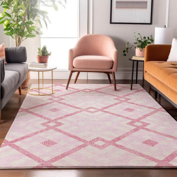 addison mayfield amf616 pink rug