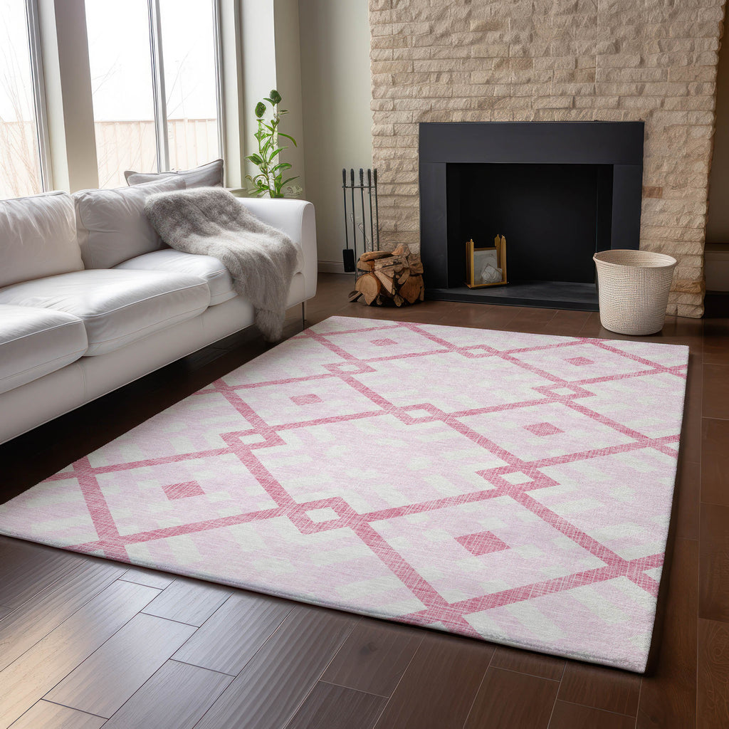 addison mayfield amf616 pink rug