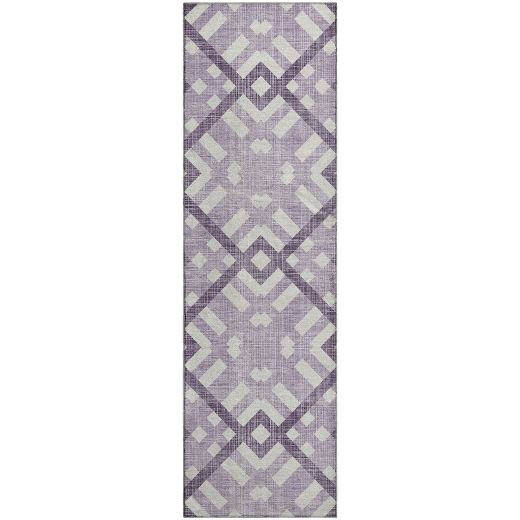 addison mayfield amf616 purple rug