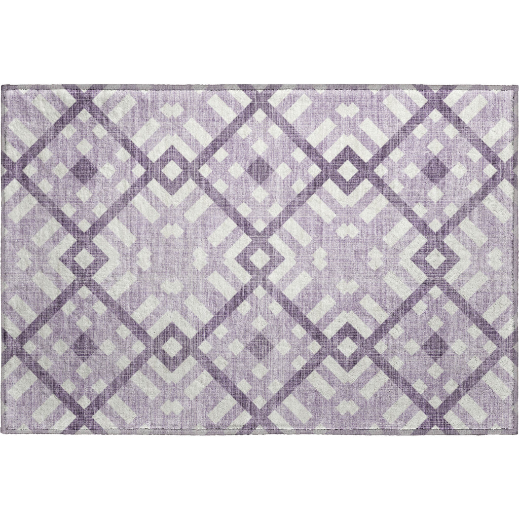 addison mayfield amf616 purple rug