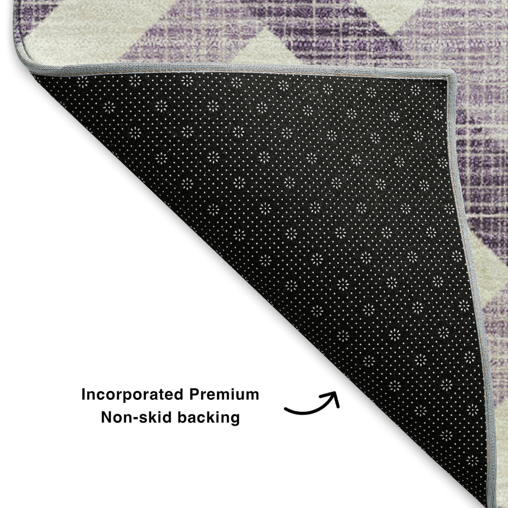 addison mayfield amf616 purple rug