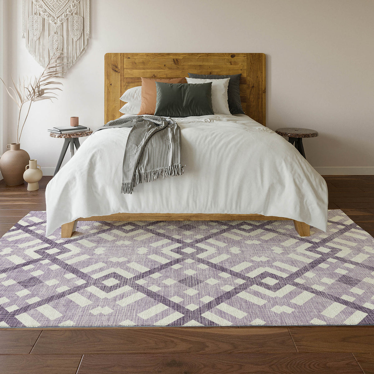 addison mayfield amf616 purple rug