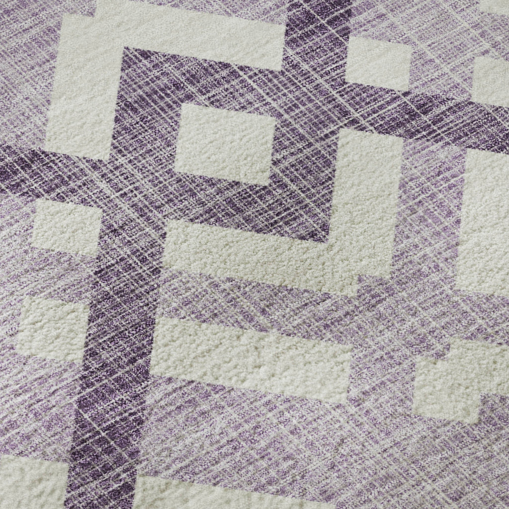 addison mayfield amf616 purple rug