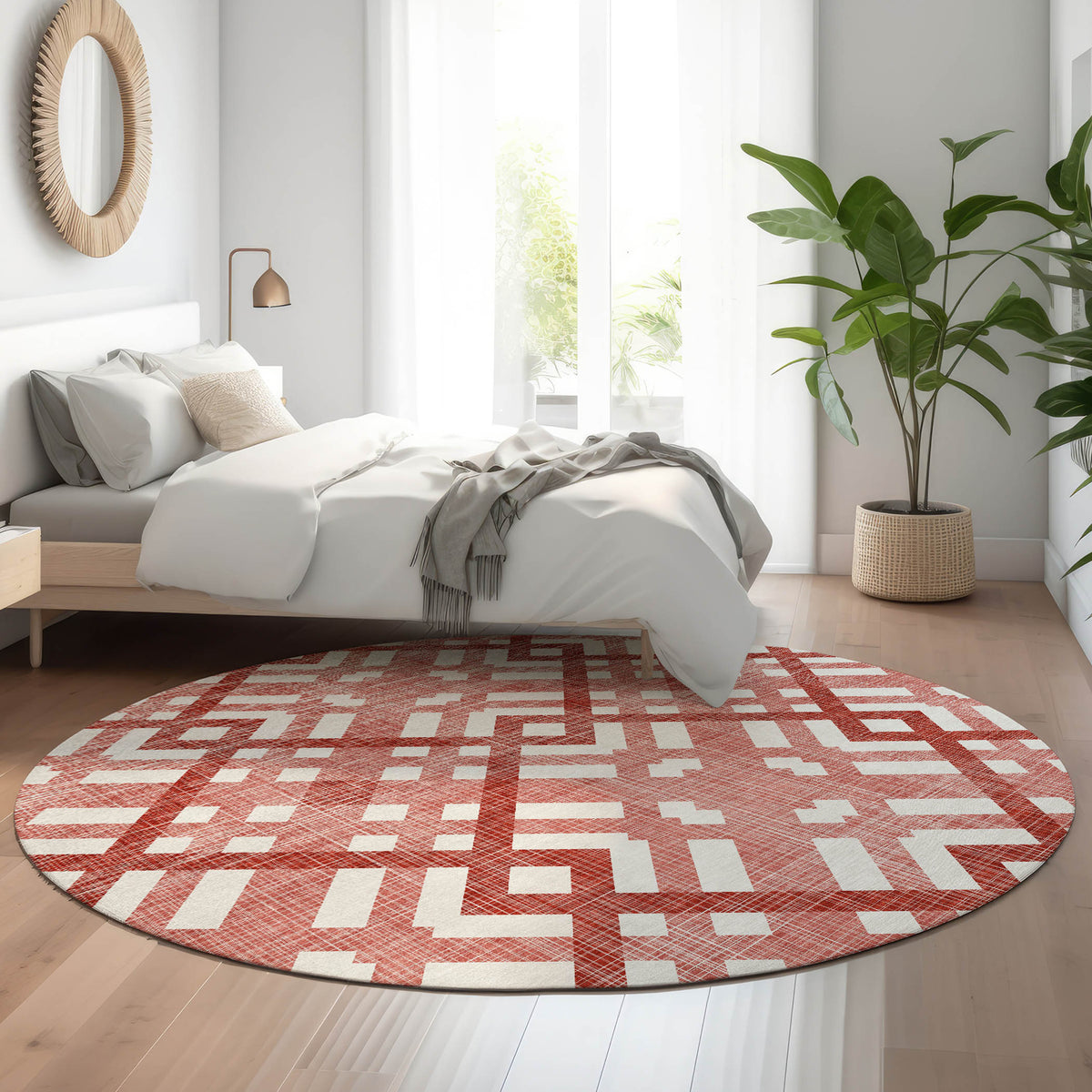 addison mayfield amf616 red rug