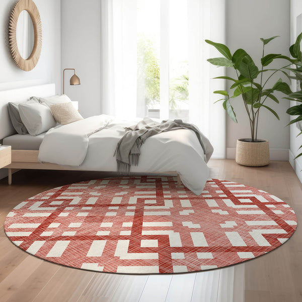 addison mayfield amf616 red rug