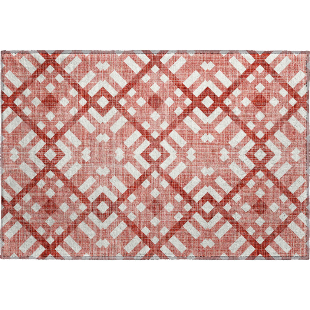 addison mayfield amf616 red rug