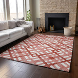 addison mayfield amf616 red rug