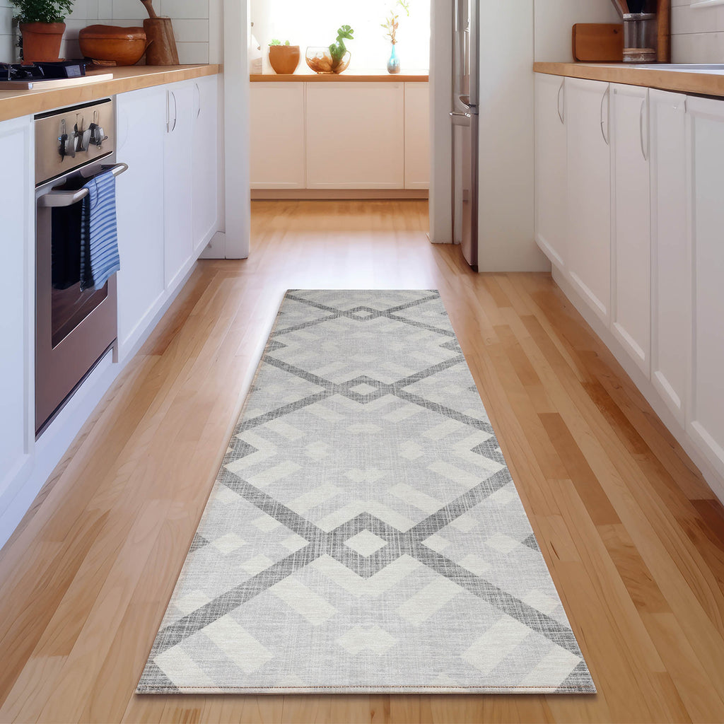 addison mayfield amf616 silver rug