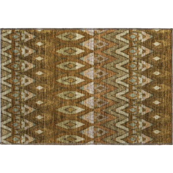 addison mayfield amf617 brown rug