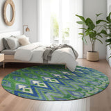 addison mayfield amf617 green rug