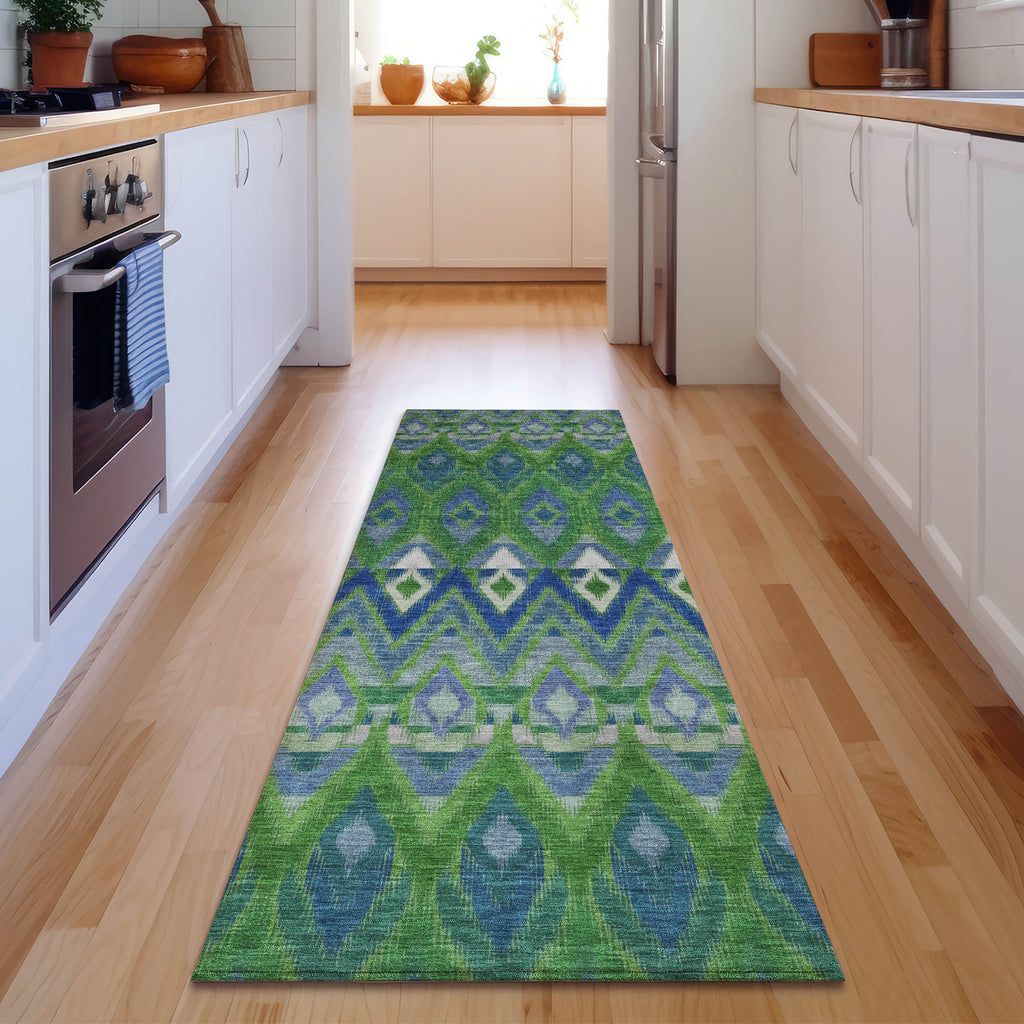addison mayfield amf617 green rug