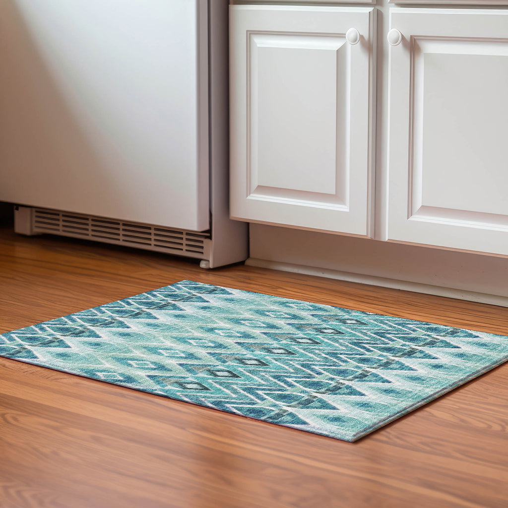 addison mayfield amf617 teal rug