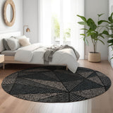addison mayfield amf618 black rug