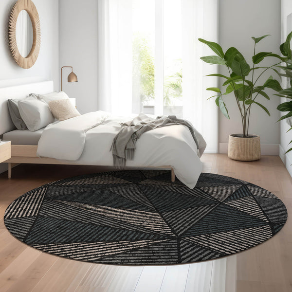 addison mayfield amf618 black rug