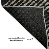 addison mayfield amf618 black rug
