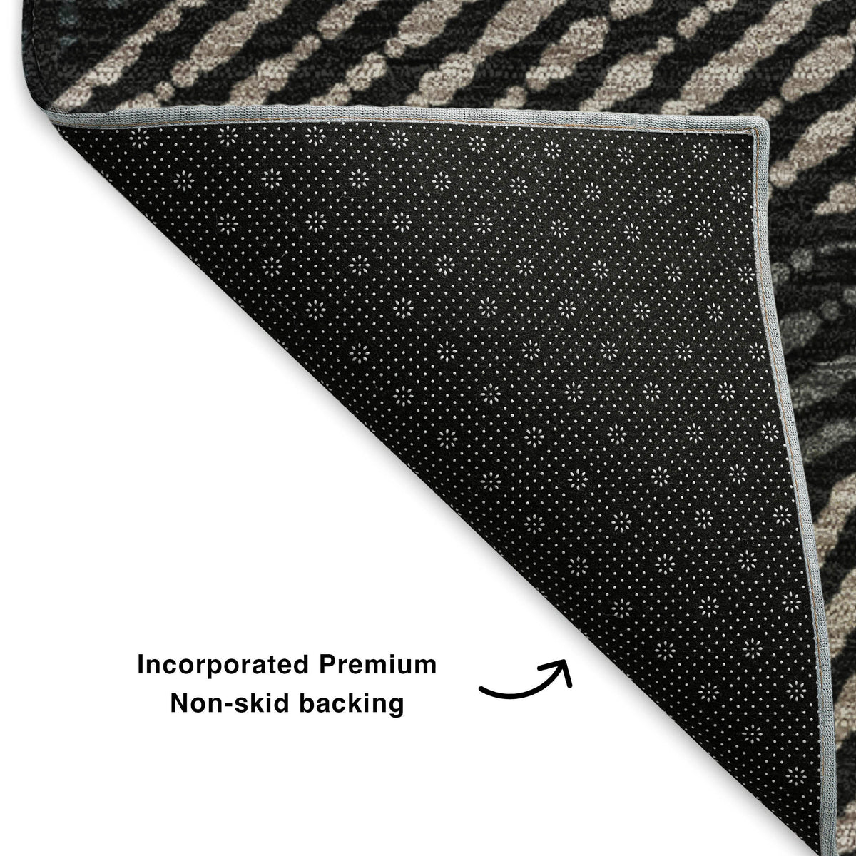 addison mayfield amf618 black rug