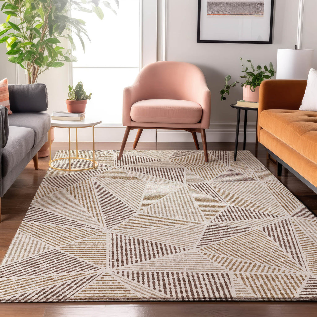addison mayfield amf618 brown rug