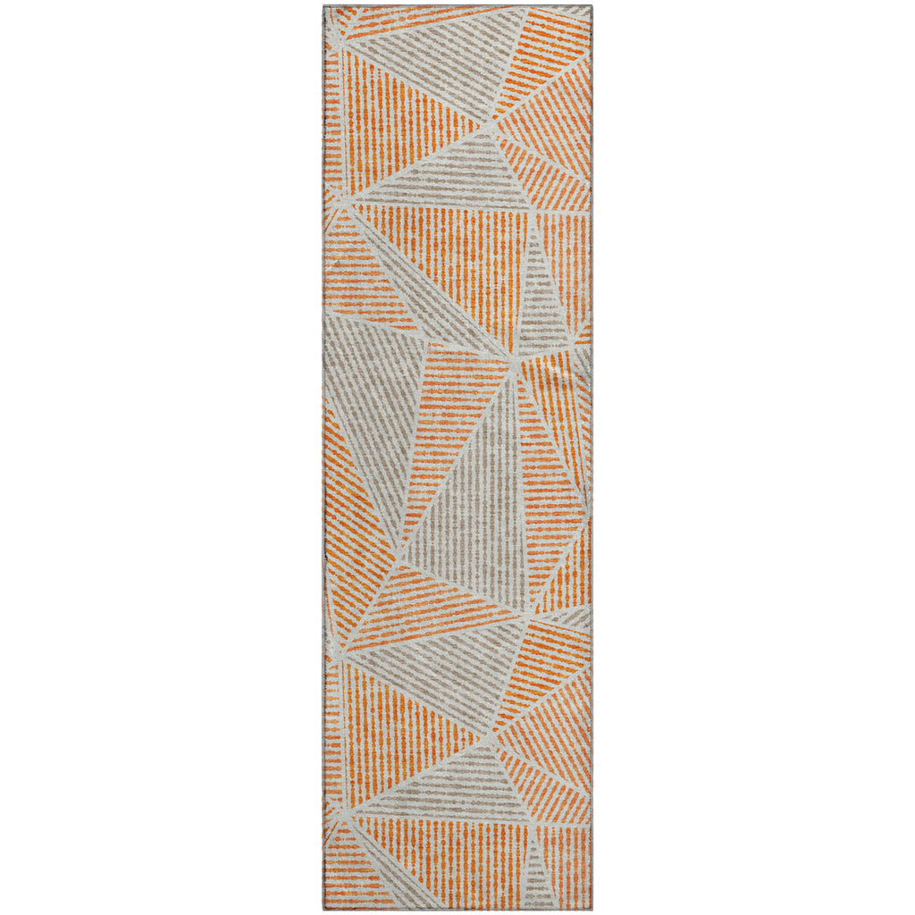 addison mayfield amf618 orange rug