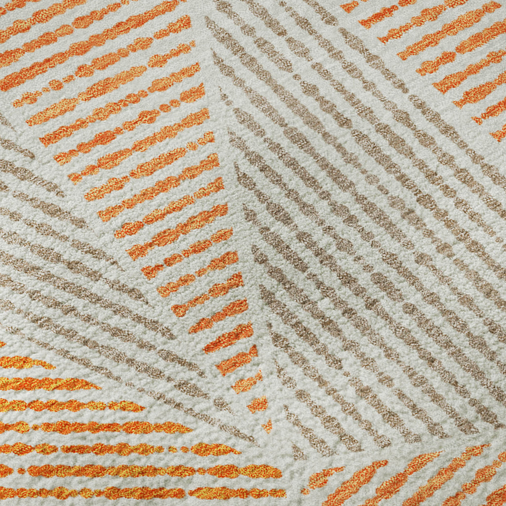 addison mayfield amf618 orange rug