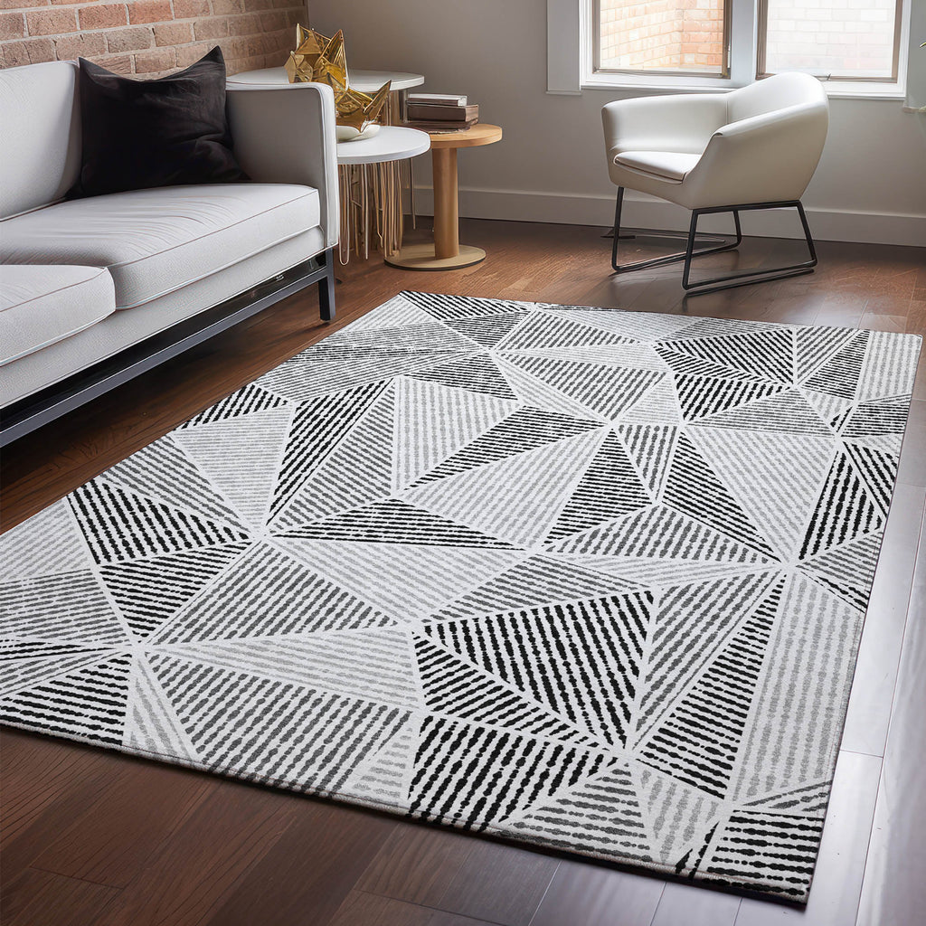 addison mayfield amf618 pewter rug