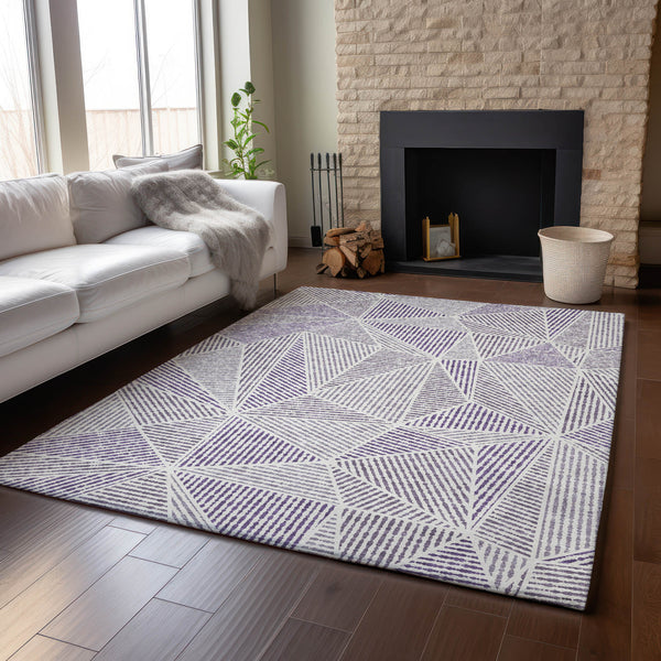 addison mayfield amf618 purple rug