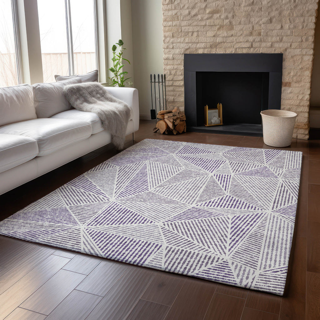 addison mayfield amf618 purple rug