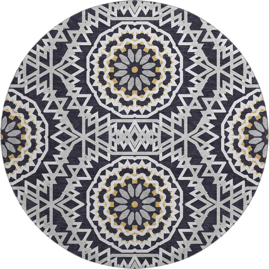 addison mayfield amf619 black rug