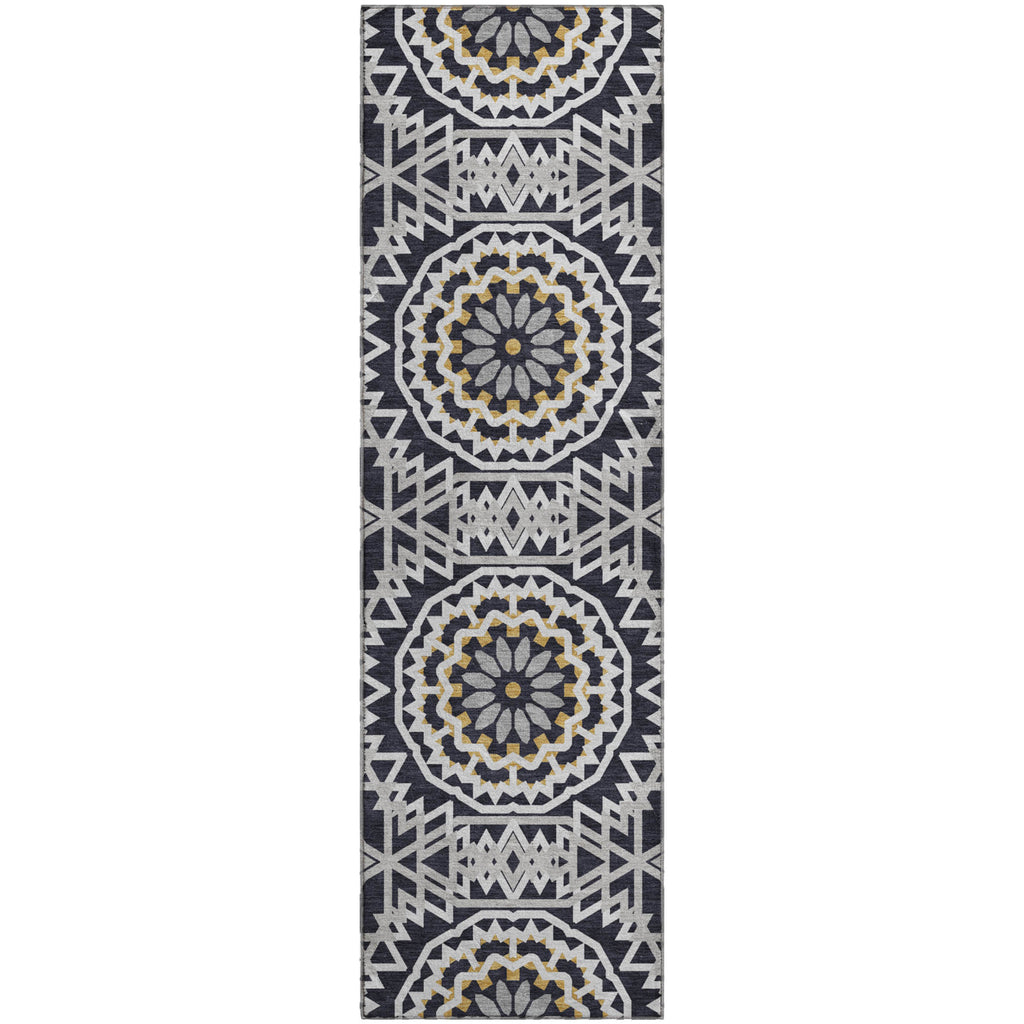 addison mayfield amf619 black rug