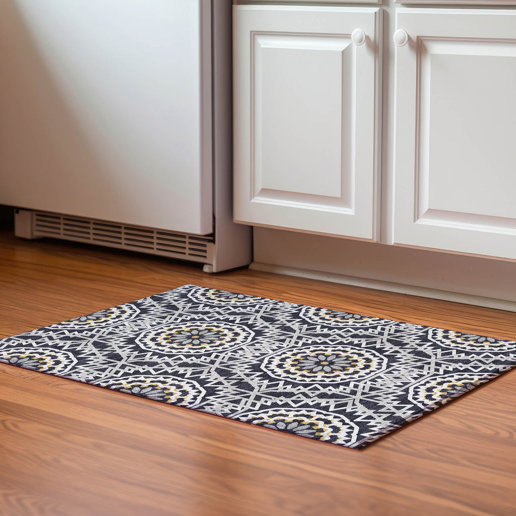 addison mayfield amf619 black rug
