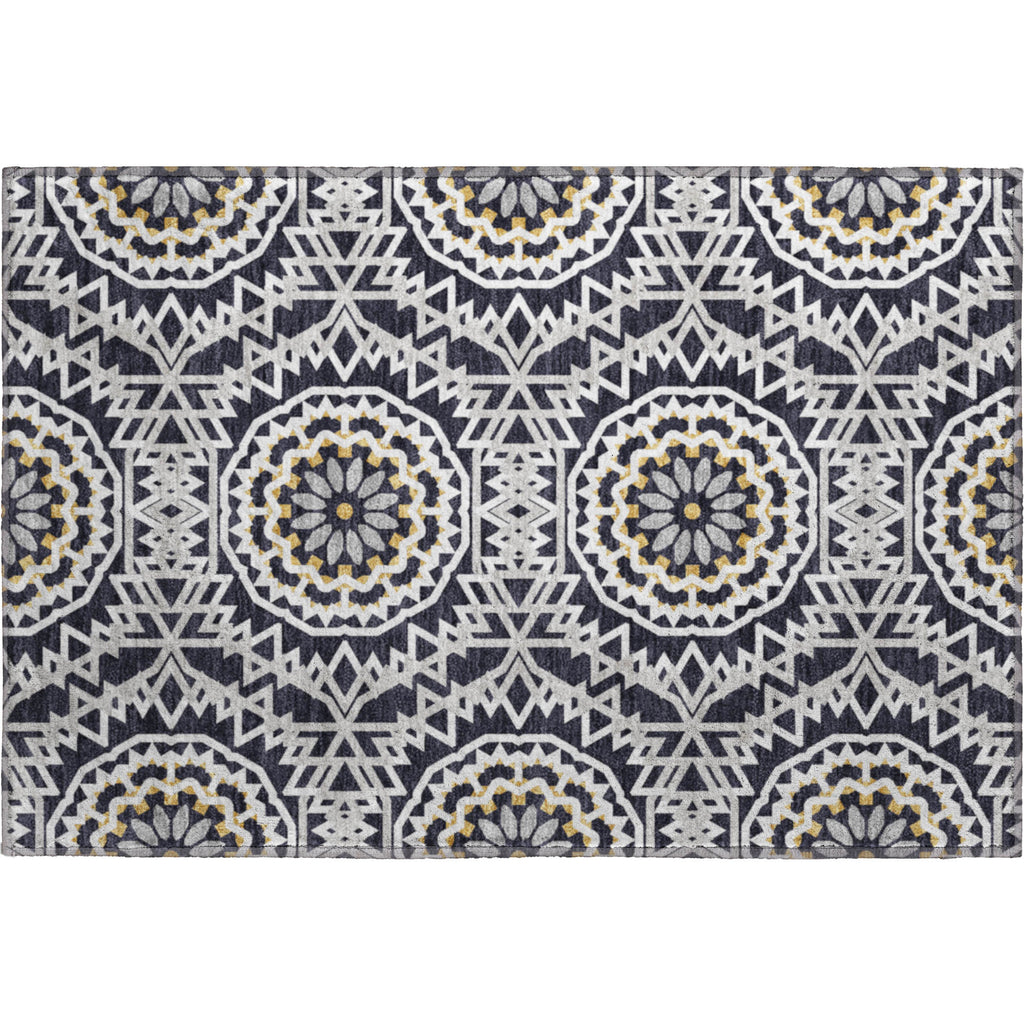 addison mayfield amf619 black rug