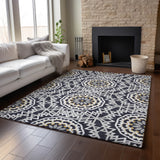 addison mayfield amf619 black rug